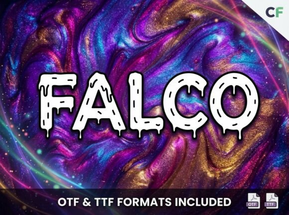 Falco Font - Preview 1