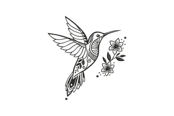 Floral Hummingbird