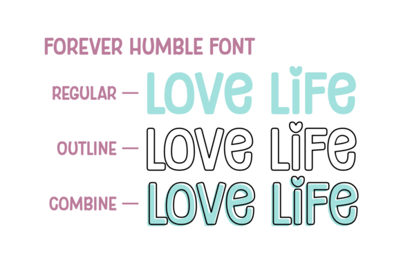 Forever Humble Font - Preview 2