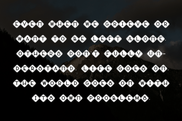 Frozen Lake Font - Preview 5