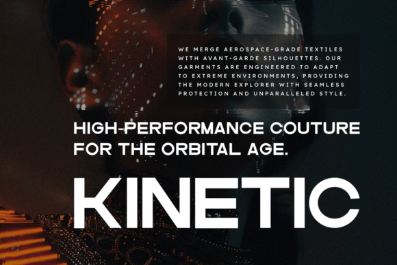 Geometra Font - Preview 3