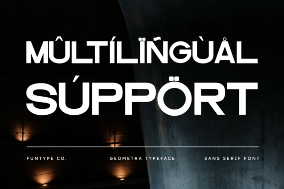 Geometra Font - Preview 4