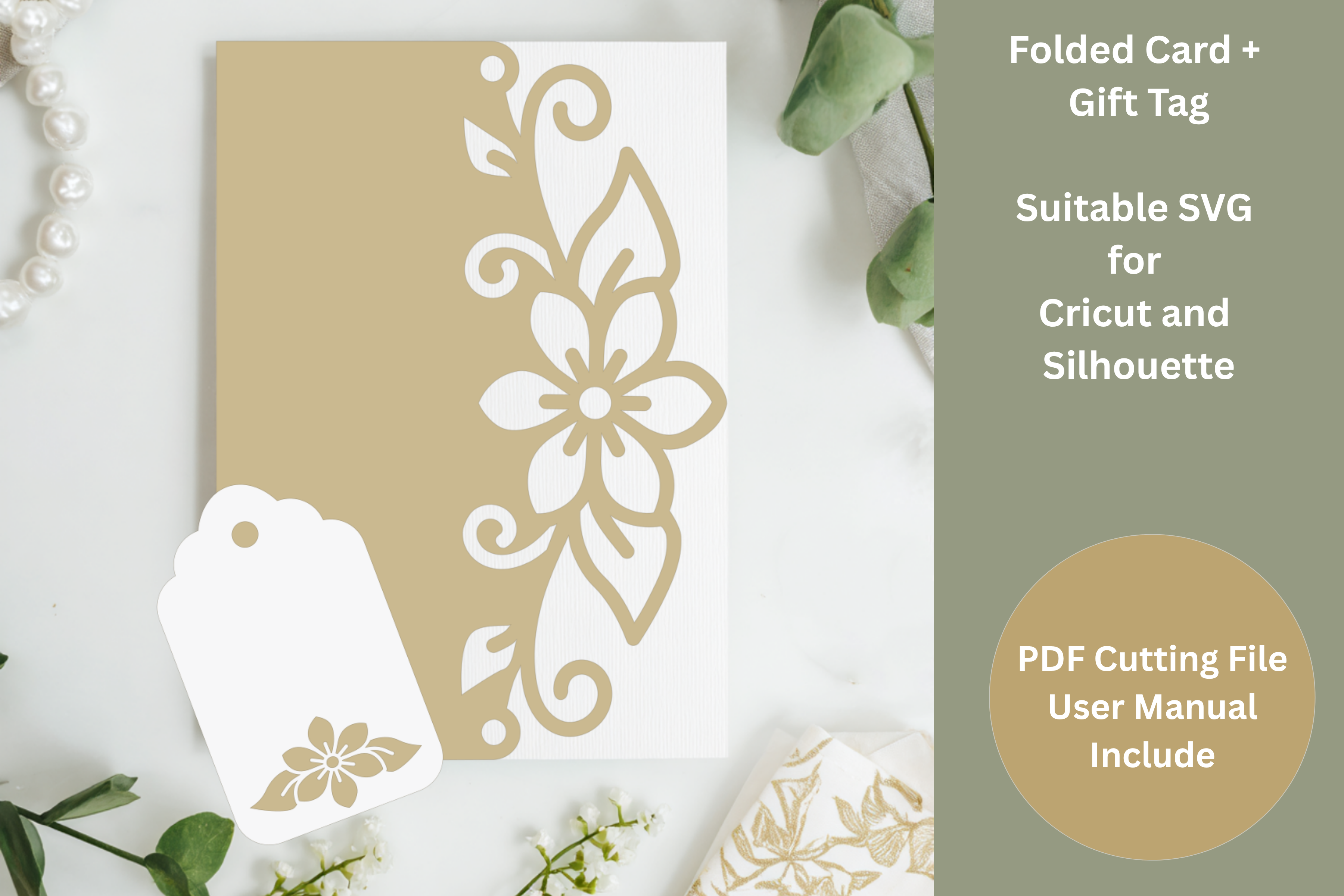 Gift Tag & Greeting Card SVG Templates