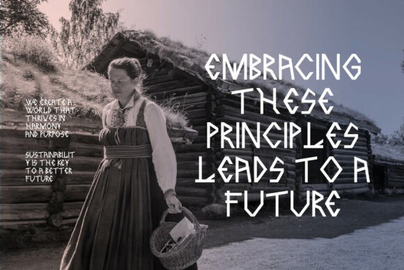 Graurinko Font font preview - 4