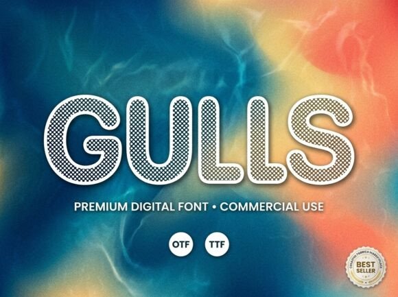 Gulls Font - Preview 1