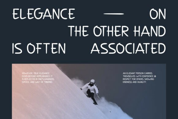 Harbinger Font - Preview 2