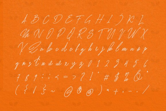 Honera Font PNG with transparent background - Preview 5