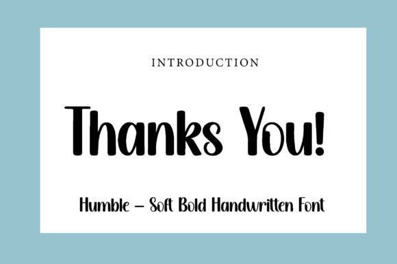 Humble Font - Preview 2