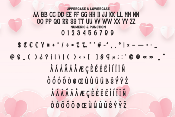 I Love Valentine Font - Preview 6
