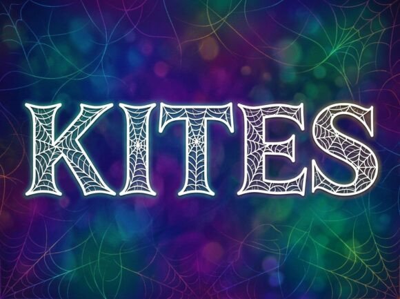 Kites Font PNG with transparent background - Preview 2