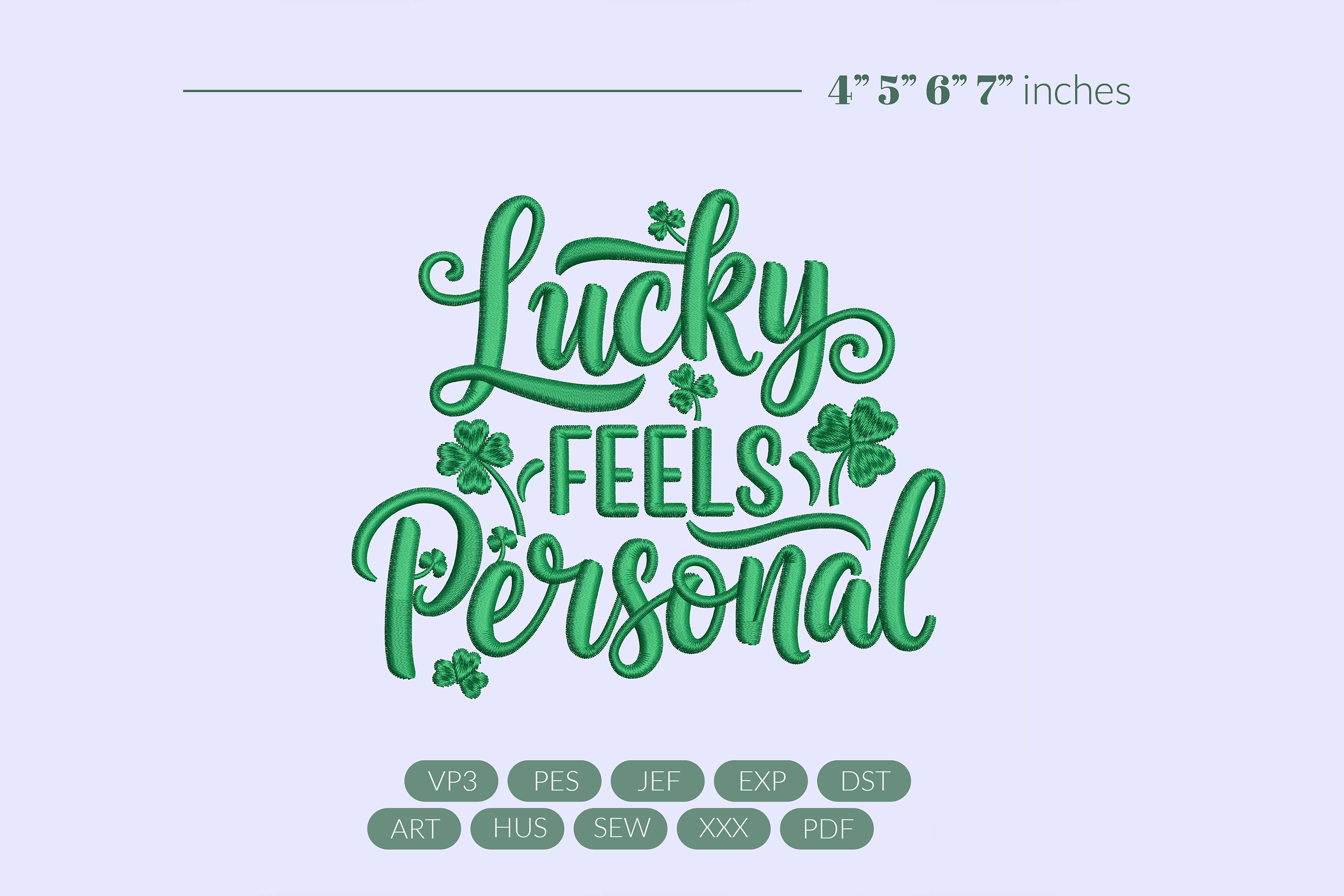 Lucky Feels Personal Embroidery