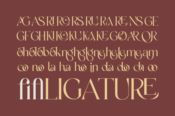 Margoe Font PNG with transparent background - Preview 5