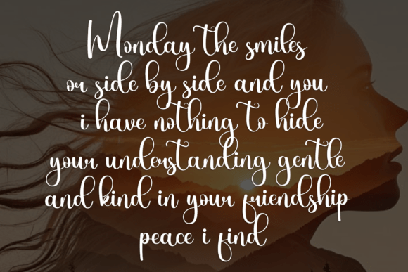 Midmarry Font PNG with transparent background - Preview 2