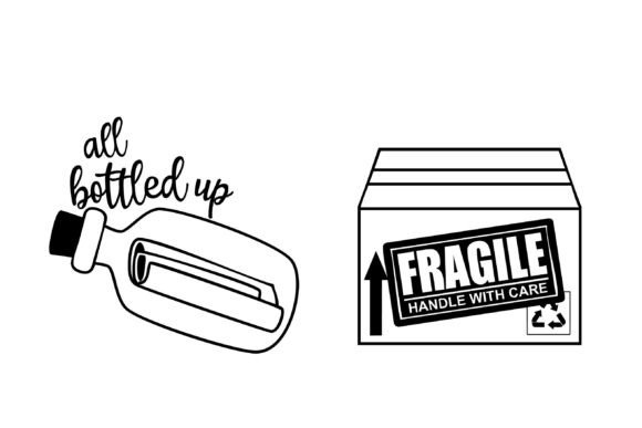 Mixed Emotions Dingbats Font PNG with transparent background - Preview 3