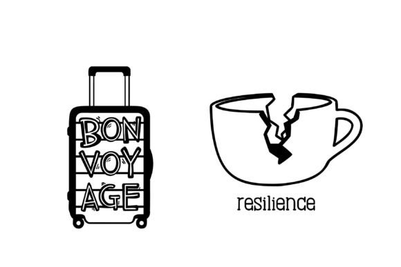 Mixed Emotions Dingbats Font PNG with transparent background - Preview 4