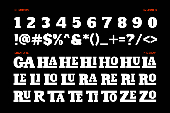 Moncle Font PNG with transparent background - Preview 2
