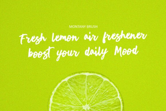 Montany Font PNG with transparent background - Preview 2
