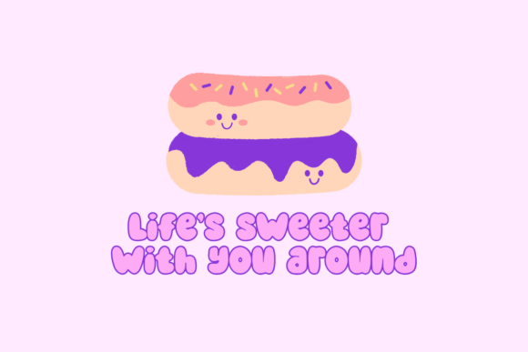 Mother Summer Font PNG with transparent background - Preview 2