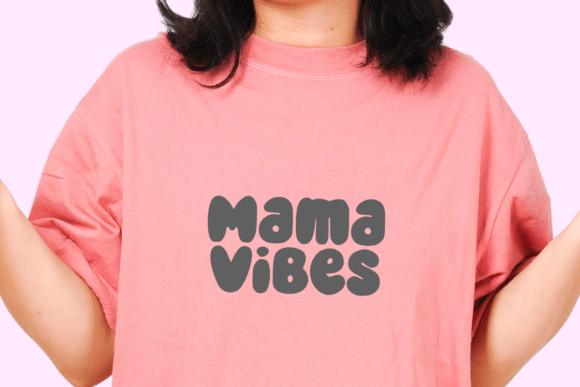 Mother Summer Font PNG with transparent background - Preview 4