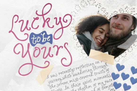 Ophelia Story Font PNG with transparent background - Preview 1