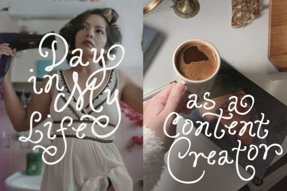 Ophelia Story Font PNG with transparent background - Preview 2
