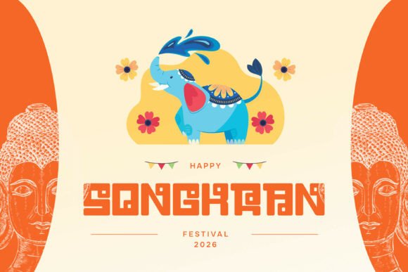 Ravhani Font PNG with transparent background - Preview 3