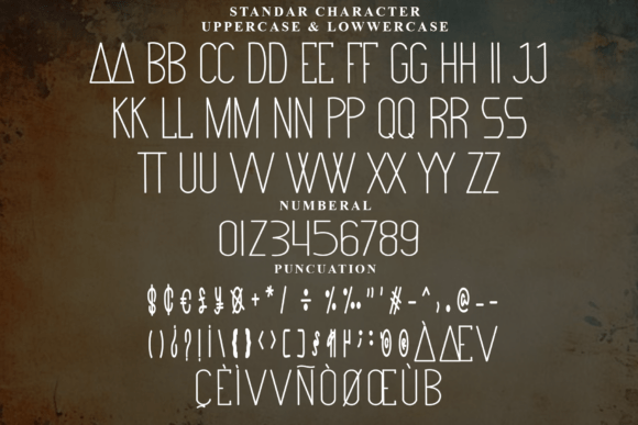 Royalmark Font PNG with transparent background - Preview 3