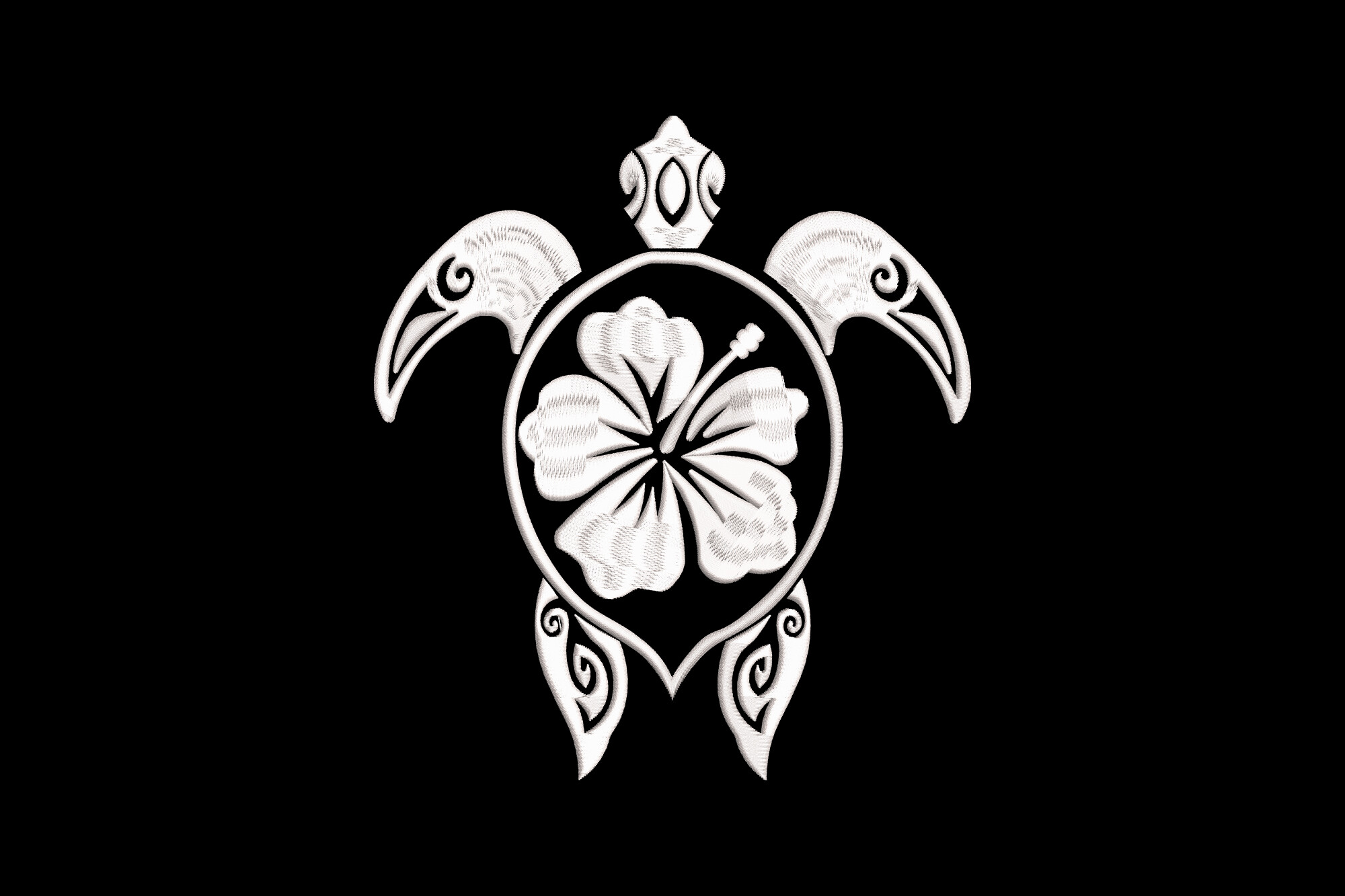 Tropical Flower Turtle