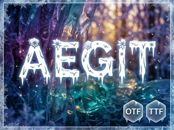 Aegit Font - Preview 2