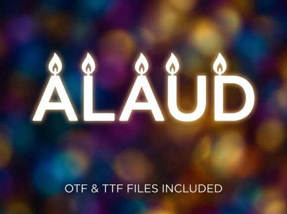 Alaud Font - Preview 1