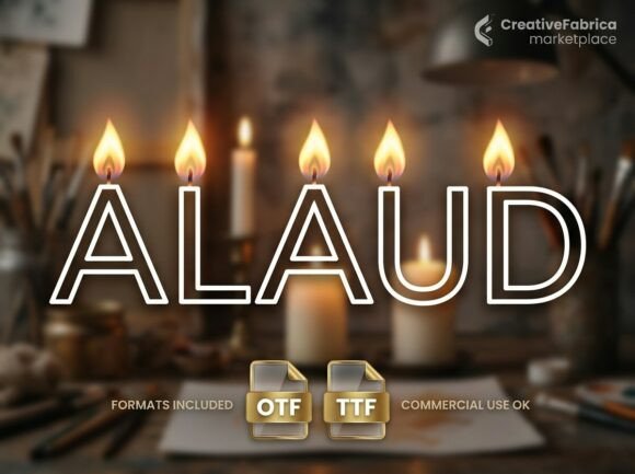 Alaud Font - Preview 2