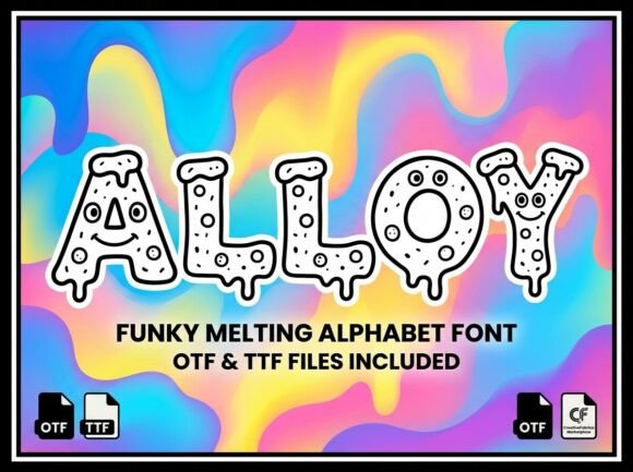 Alloy Font - Preview 3