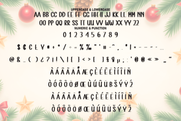 Amazing Christmas Font - Preview 6