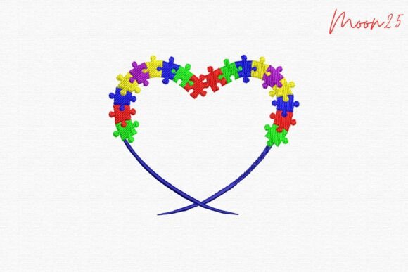 Autism Puzzle Heart