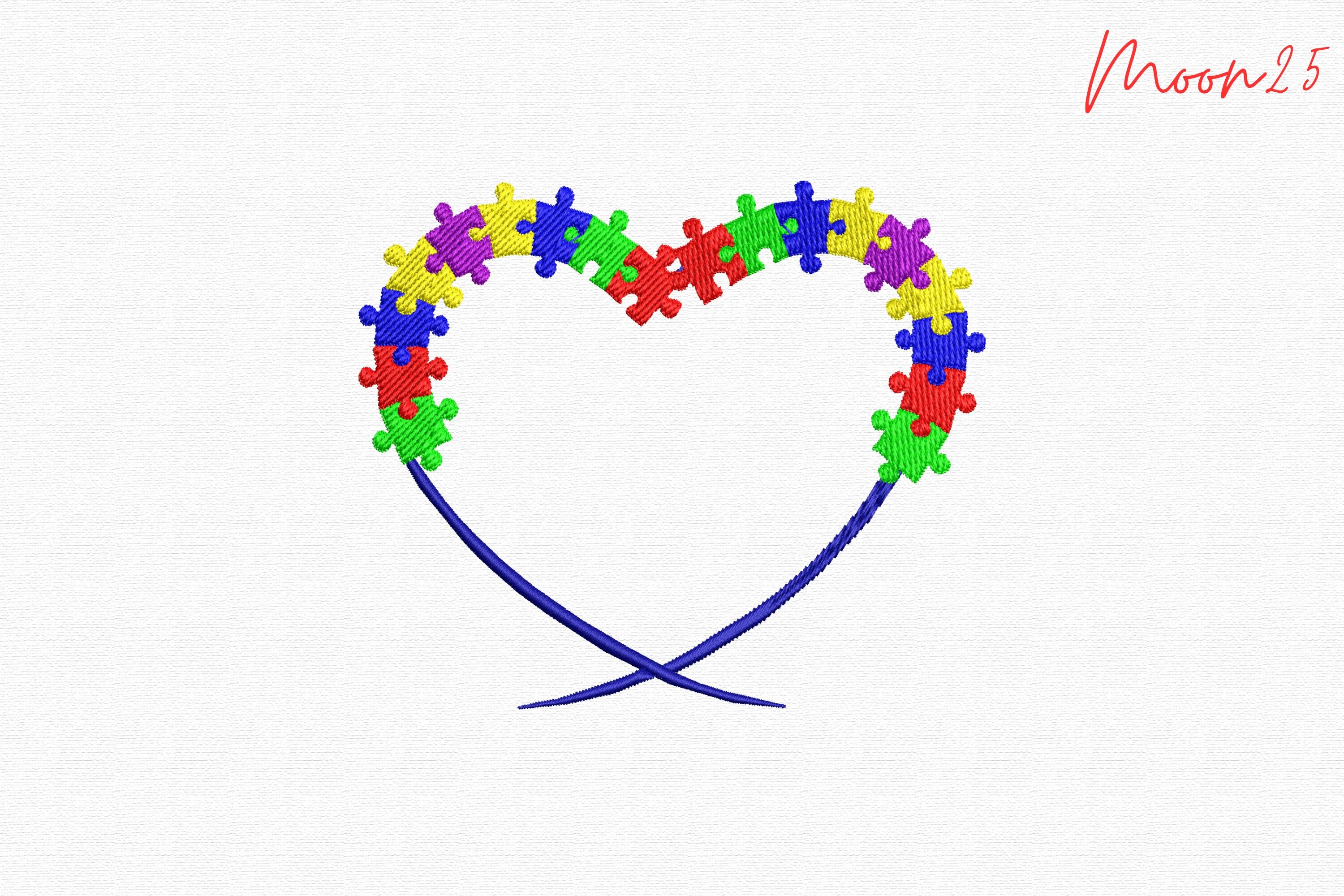 Autism Puzzle Heart