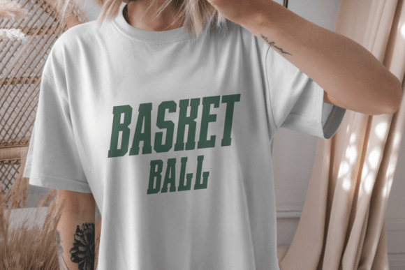 Basket Sport Italic Font PNG with transparent background - Preview 2