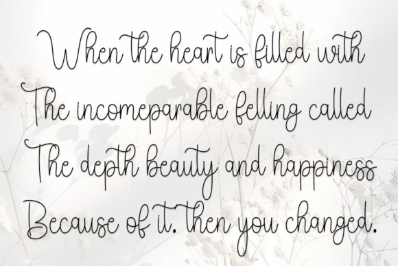 Beautiful Font - Preview 5