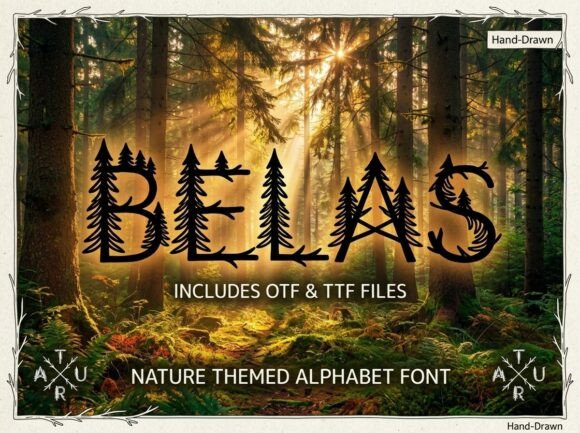 Belas Font - Preview 1
