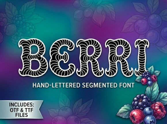 Berri Font - Preview 2
