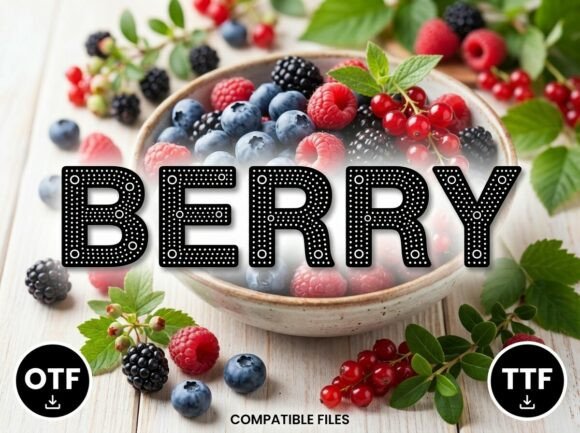 Berry Font - Preview 2