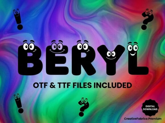 Beryl Font - Preview 2