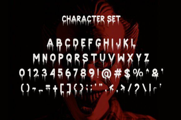 Bloodlust Font - Preview 1