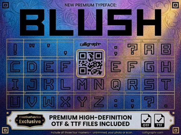 Blush Font - Preview 1