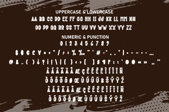Brush History Font - Preview 6