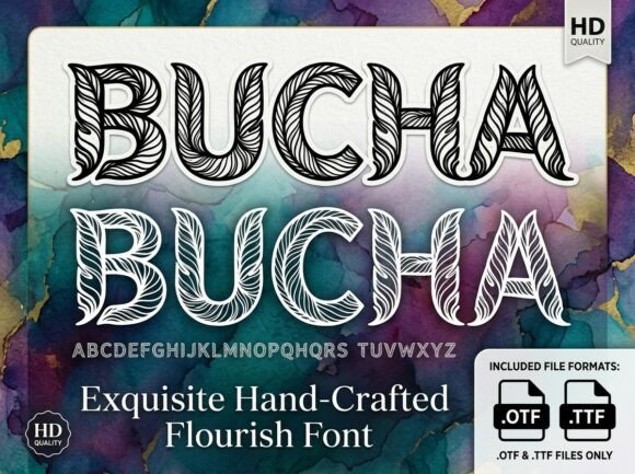Bucha Font - Preview 2