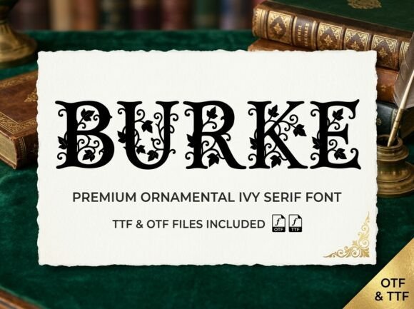 Burke Font - Preview 2