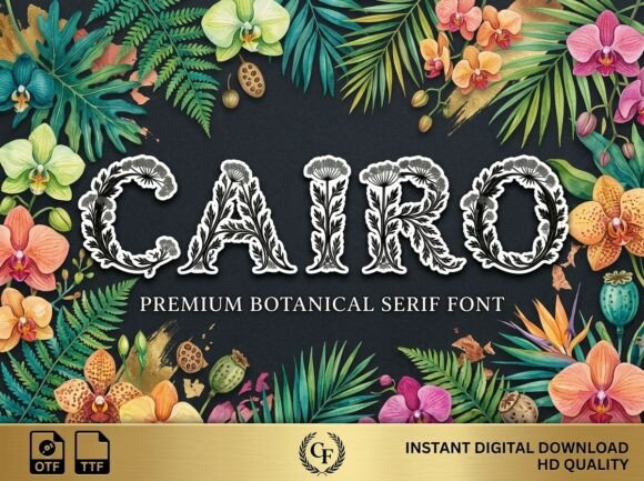 Cairo Font - Preview 2