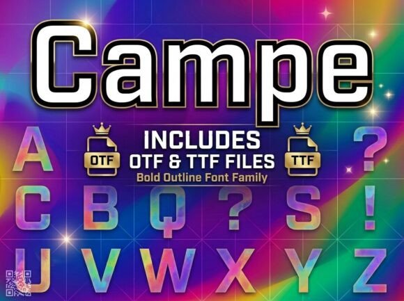 Campe Font - Preview 1