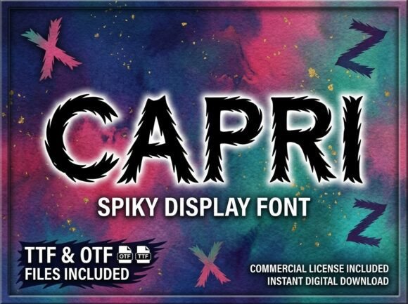 Capri Font - Preview 2