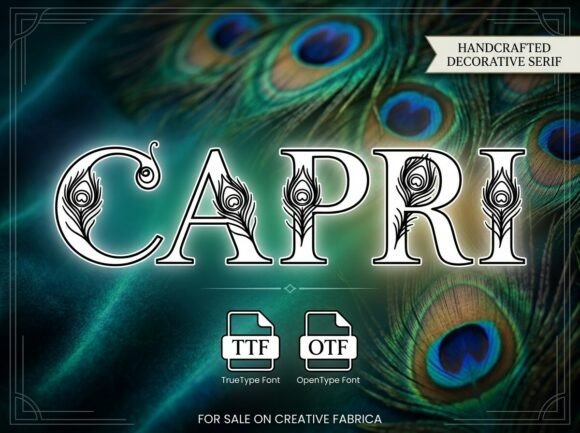 Capri Font - Preview 2